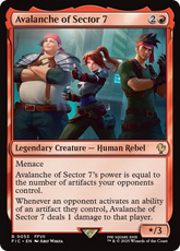 Avalanche of Sector 7 - Magic: The Gathering - MoxLand